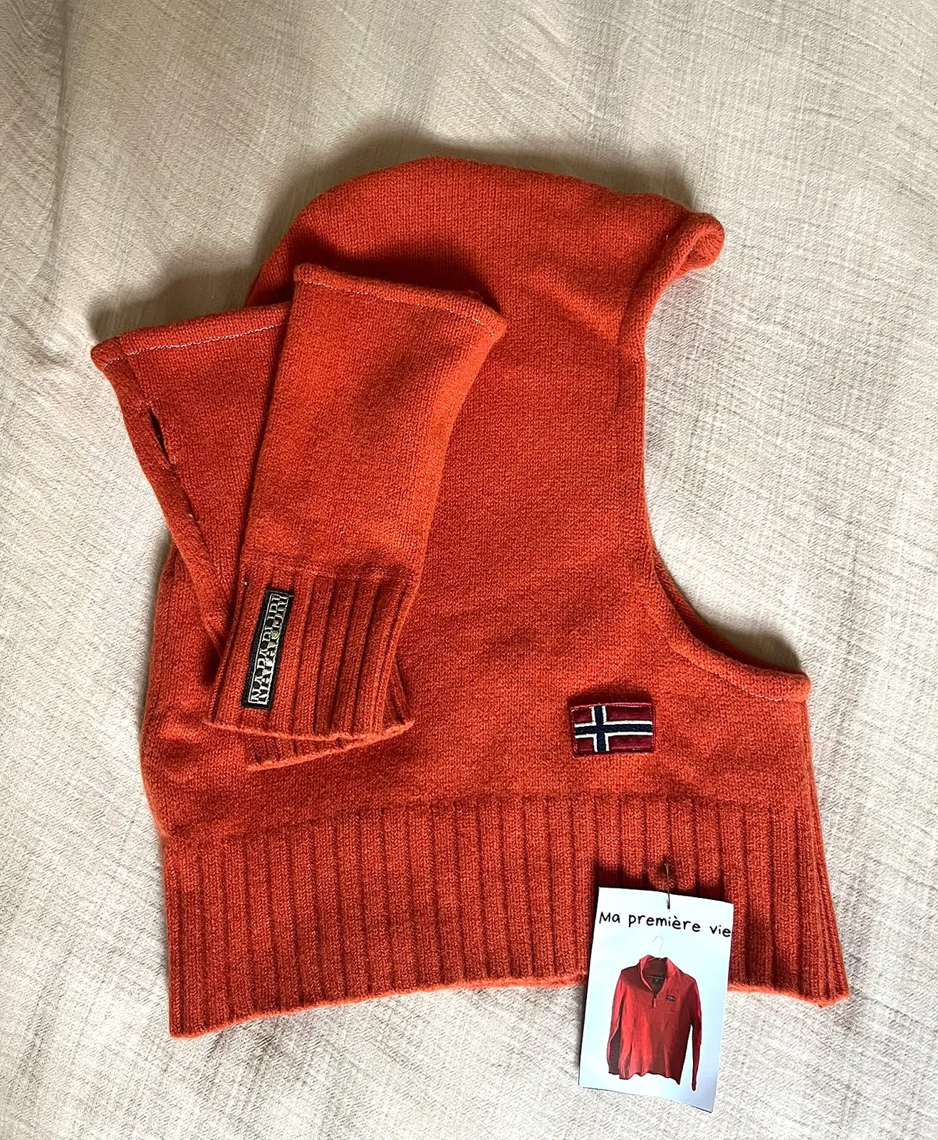 cagoule et mitaines 