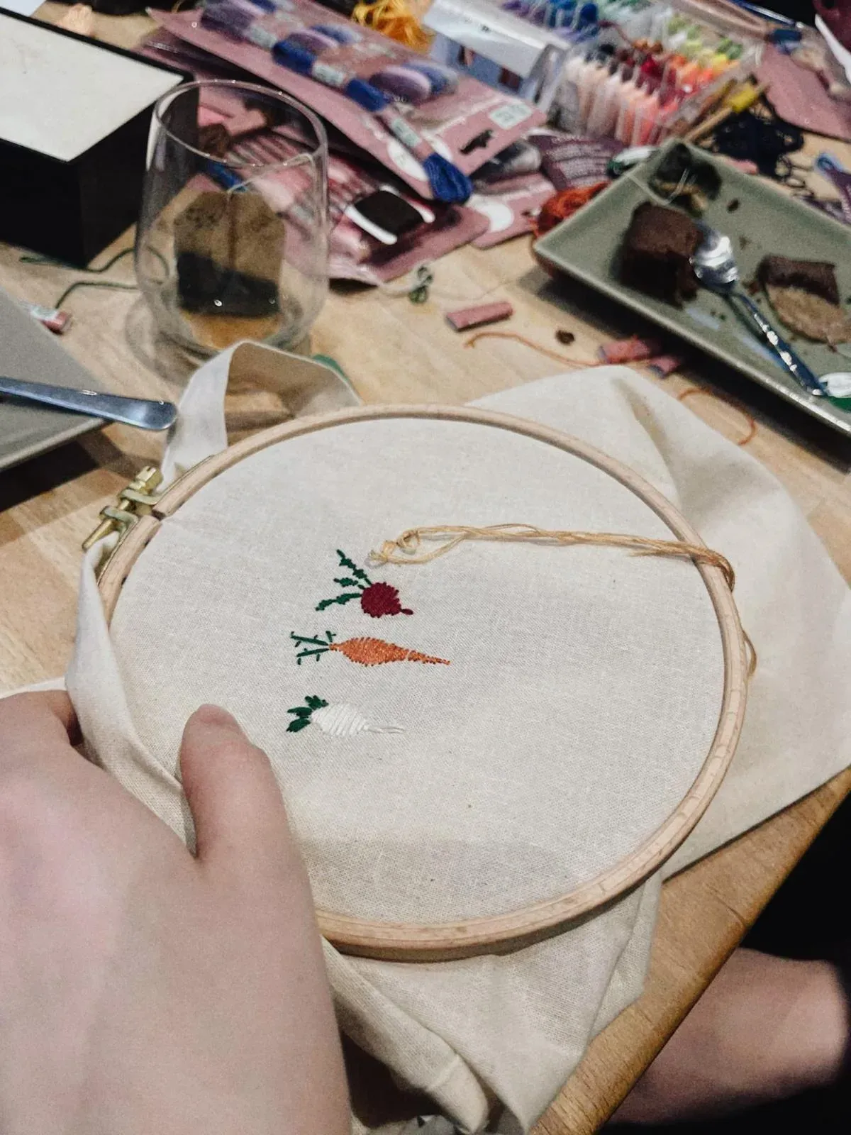 Broderie sur tote bag