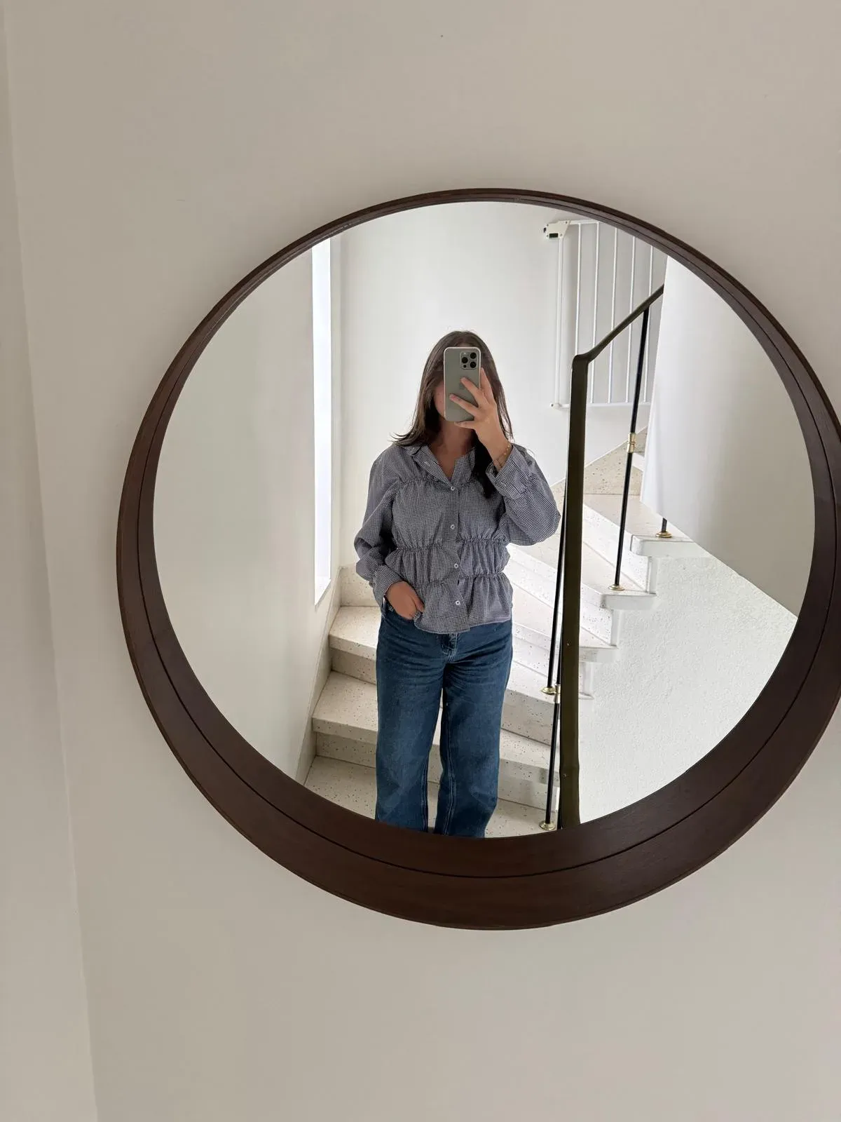 La chemise froncée après transformation