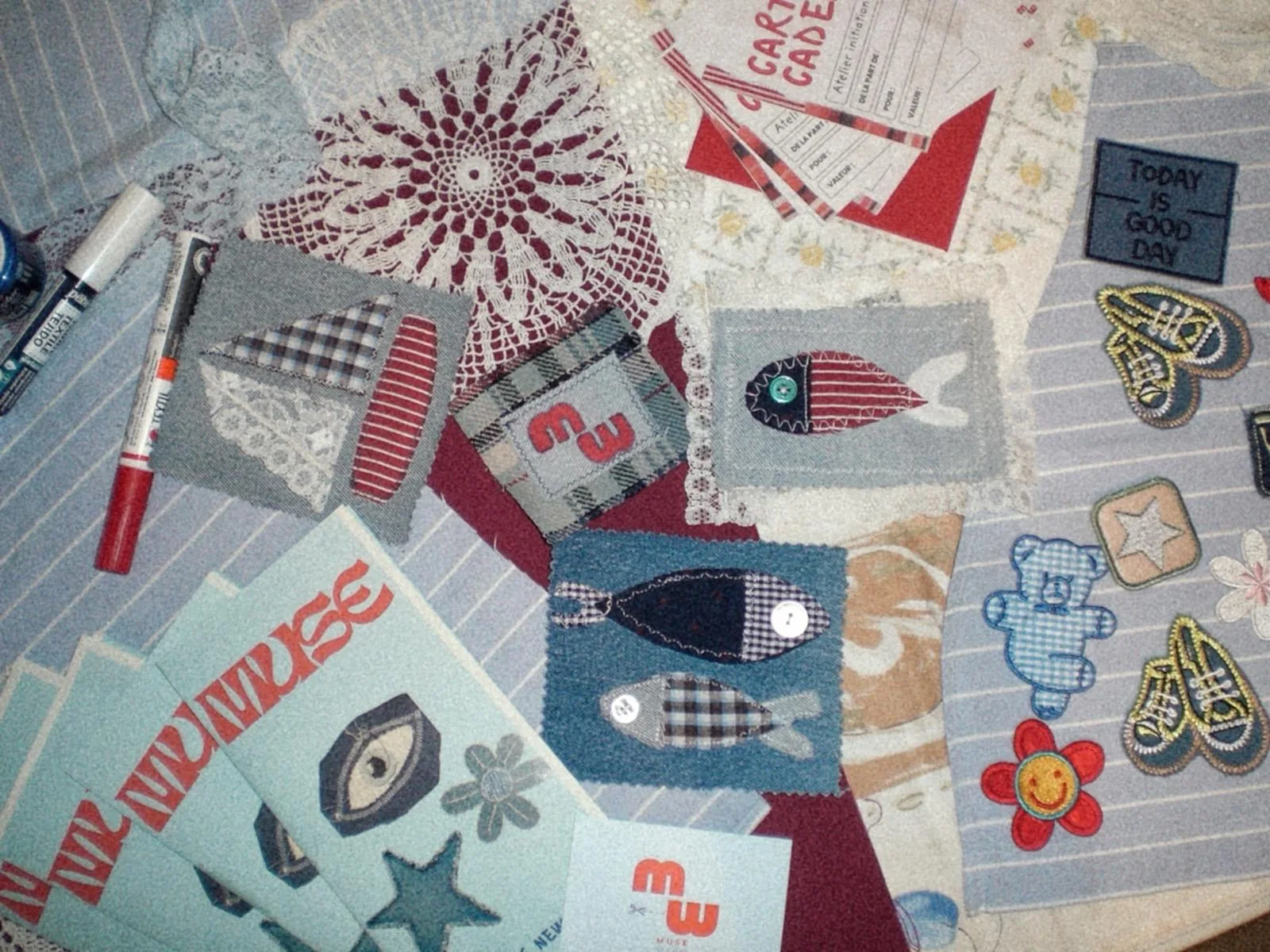 Tissages textiles aux couleurs Muse